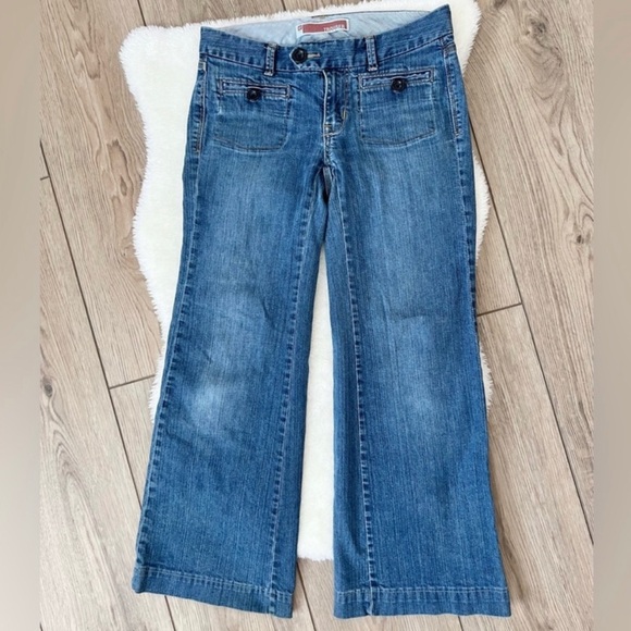 GAP Denim Trousers Wide Leg women’s Jeans Size Size 2 - Picture 4 of 9